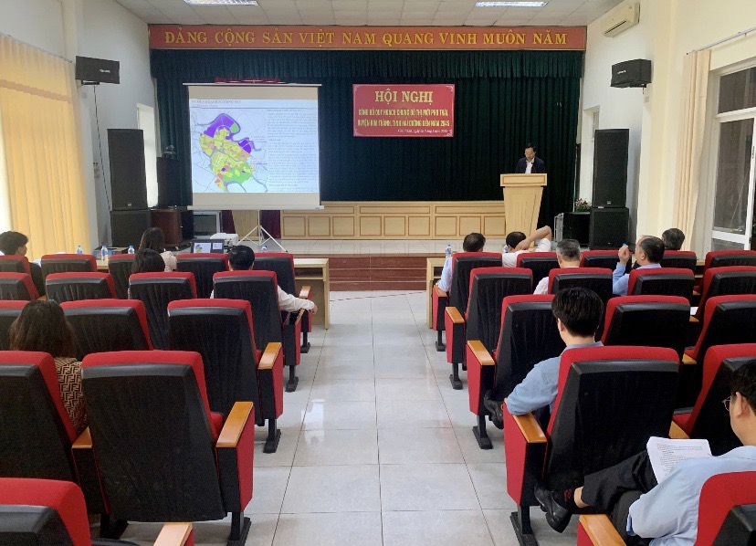 Công bố quy hoạch chung thị trấn Phú Thái đến năm 2045