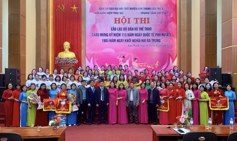 Sôi nổi hội thi dân vũ thể thao năm 2025